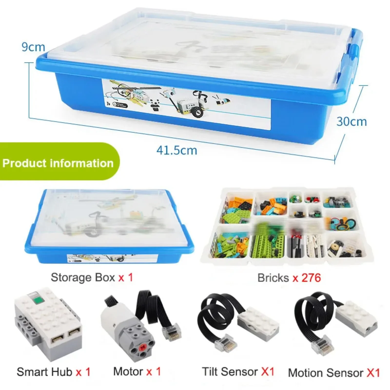 Electronic Building Blocks Stem Kit - 280pcs+109pcs High-Tech Robotics Building Set Electronic