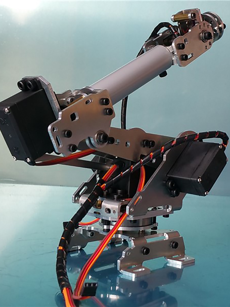 Programmable Robotic Arm Kit Arduino - 6 Dof Robotic Arm Project Model
