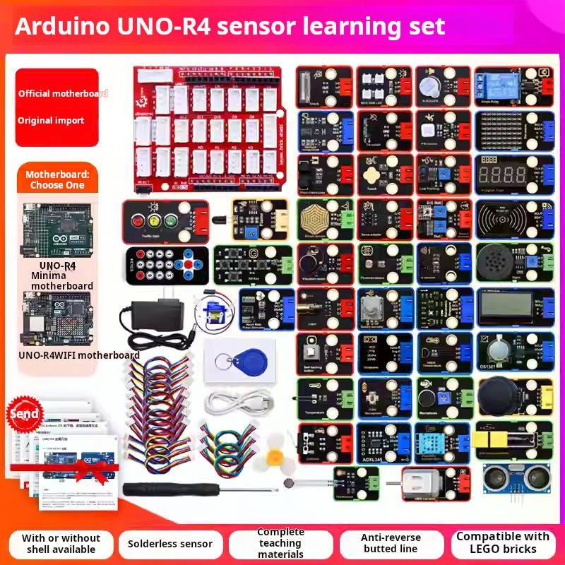 Arduino Sensor Kit 37 Modules Starter - Arduino UNO R4 27 in 1