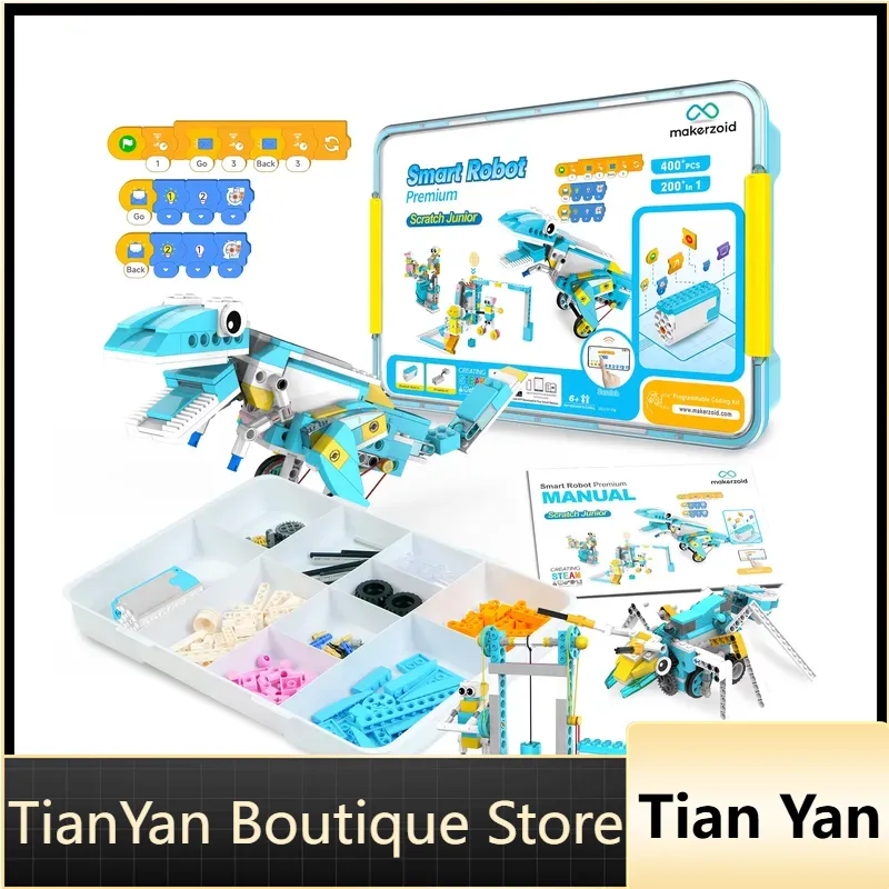 Stem Robot Building Kit Coding - EE1 for 200 in 1 STEM