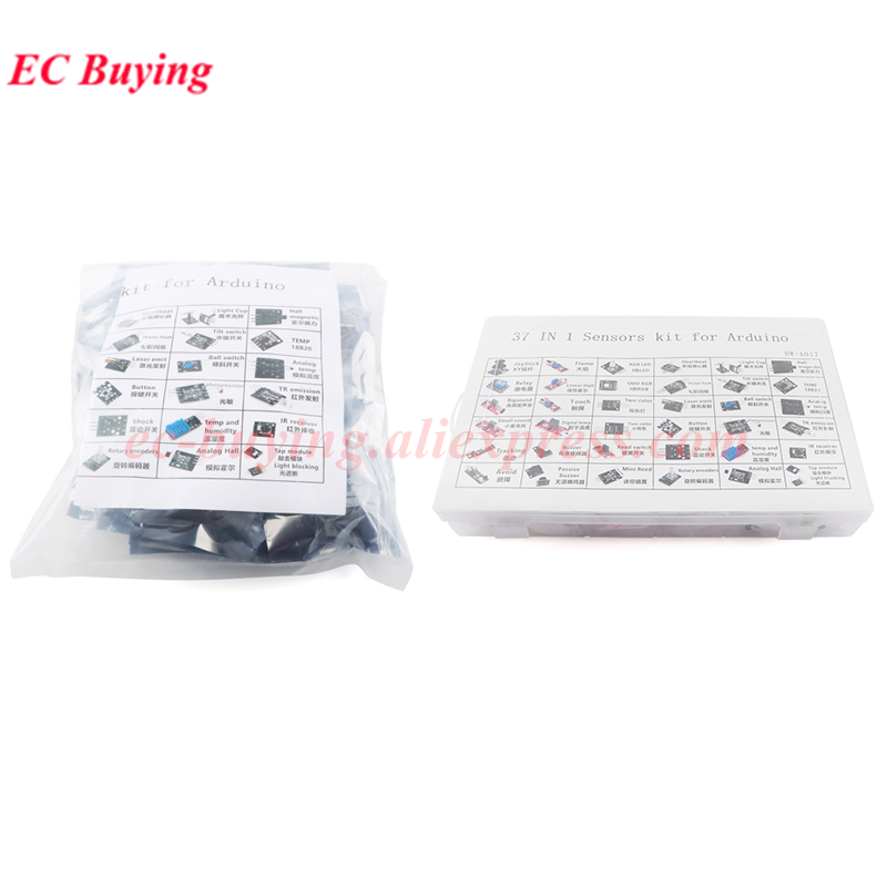 37 in 1 Sensors Modules 37 Kit - Arduino Sensor Kit 37 Modules Starter review and price