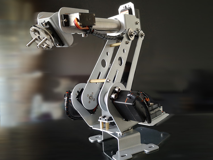6 Dof Robotic Arm Stainless St - Programmable Robotic Arm Kit Arduino review and price