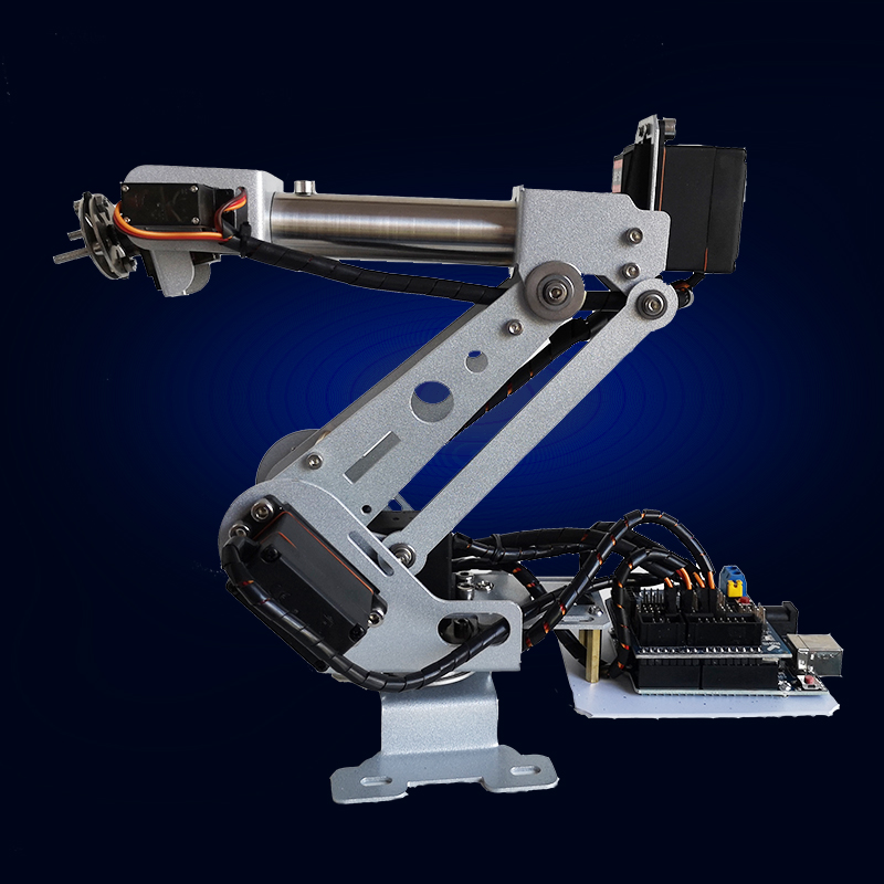 6 Dof Robotic Arm Stainless St - Programmable Robotic Arm Kit Arduino review and price