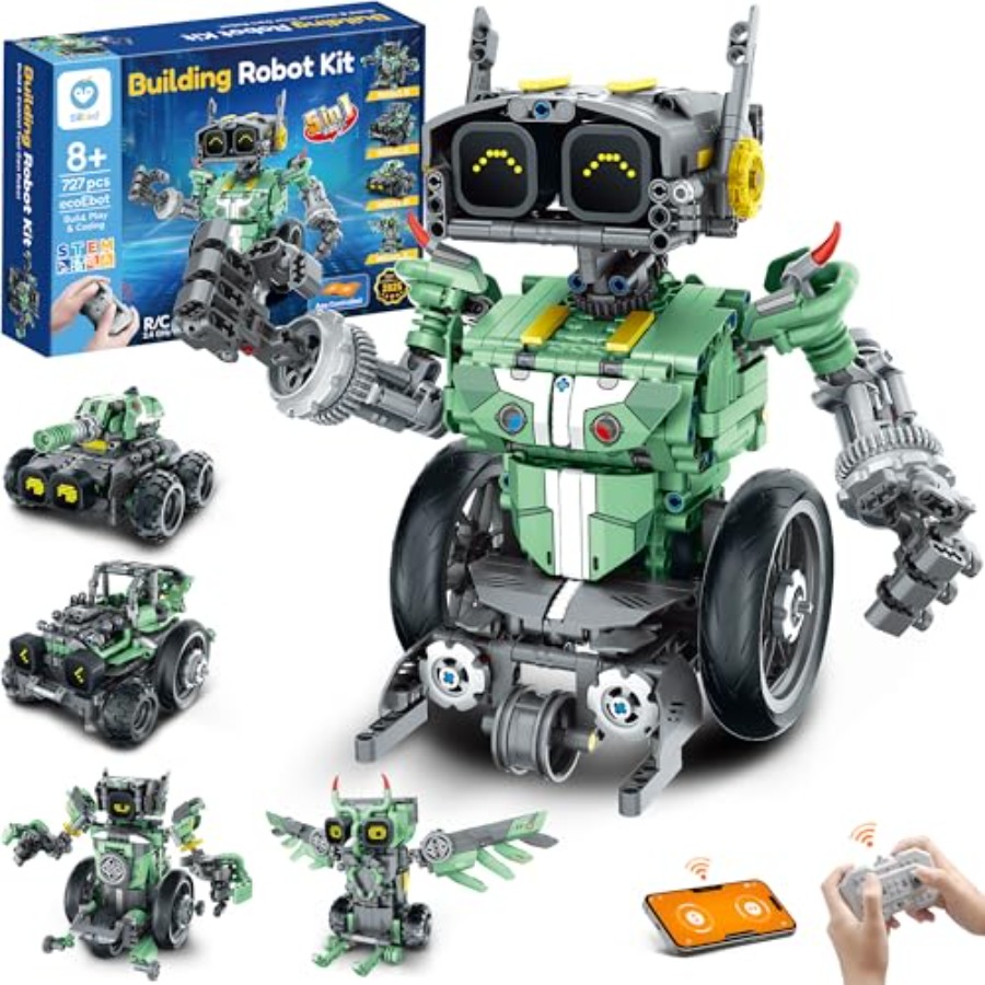 Robot Car Building Kit with Re - Stem Robot Building Kit Coding review and price