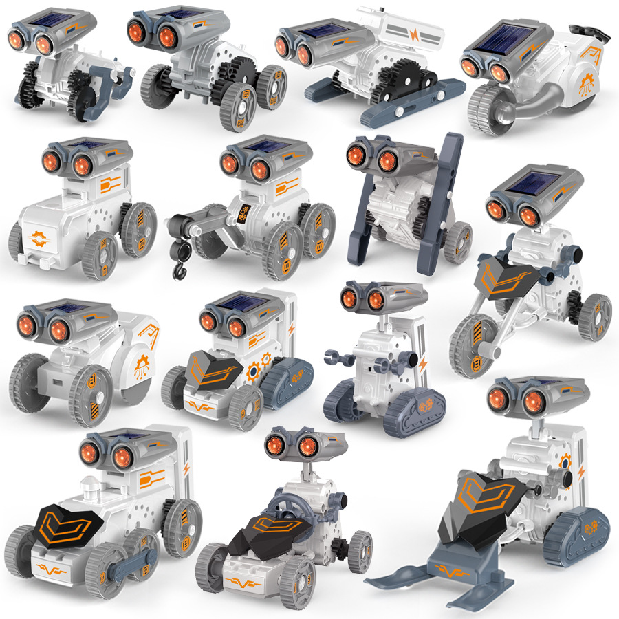 14 In 1 Solar Powered DIY Prog - Solar Powered Robot Kit 14 In 1 review and price