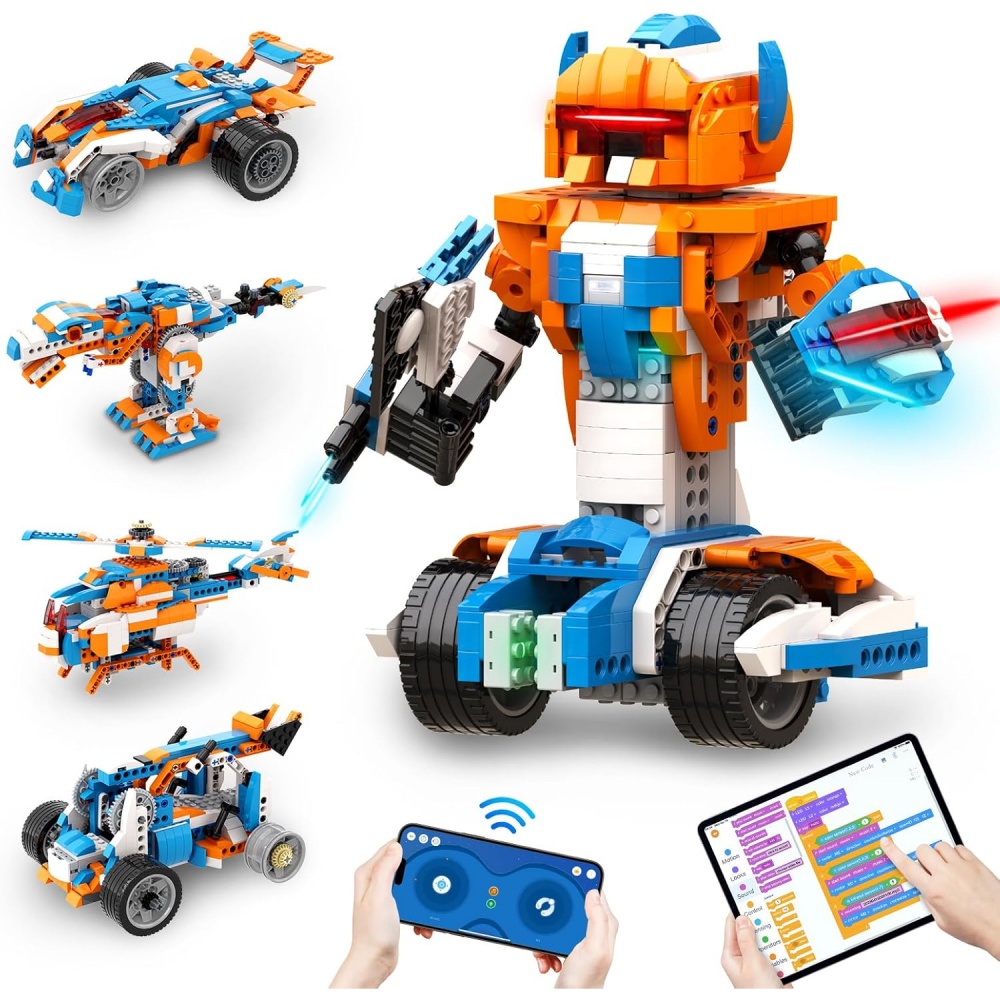 Apitor Robot X Building Kit 12 - Stem Robot Building Kit Coding review and price