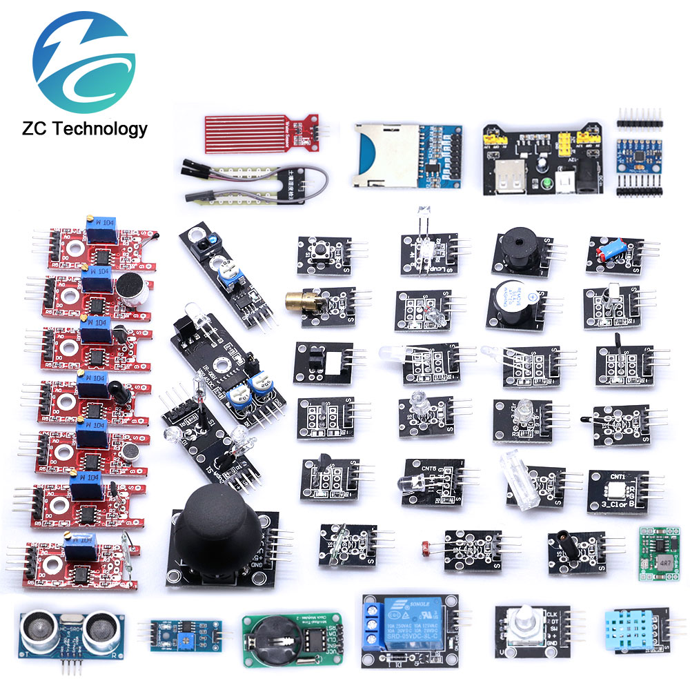For arduino 45 in 1 Sensors Mo - Arduino Sensor Kit 37 Modules Starter review and price