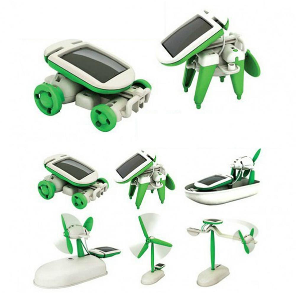 Kids Solar Robot Kit 6-in-1 So - Solar Powered Robot Kit 14 In 1 review and price