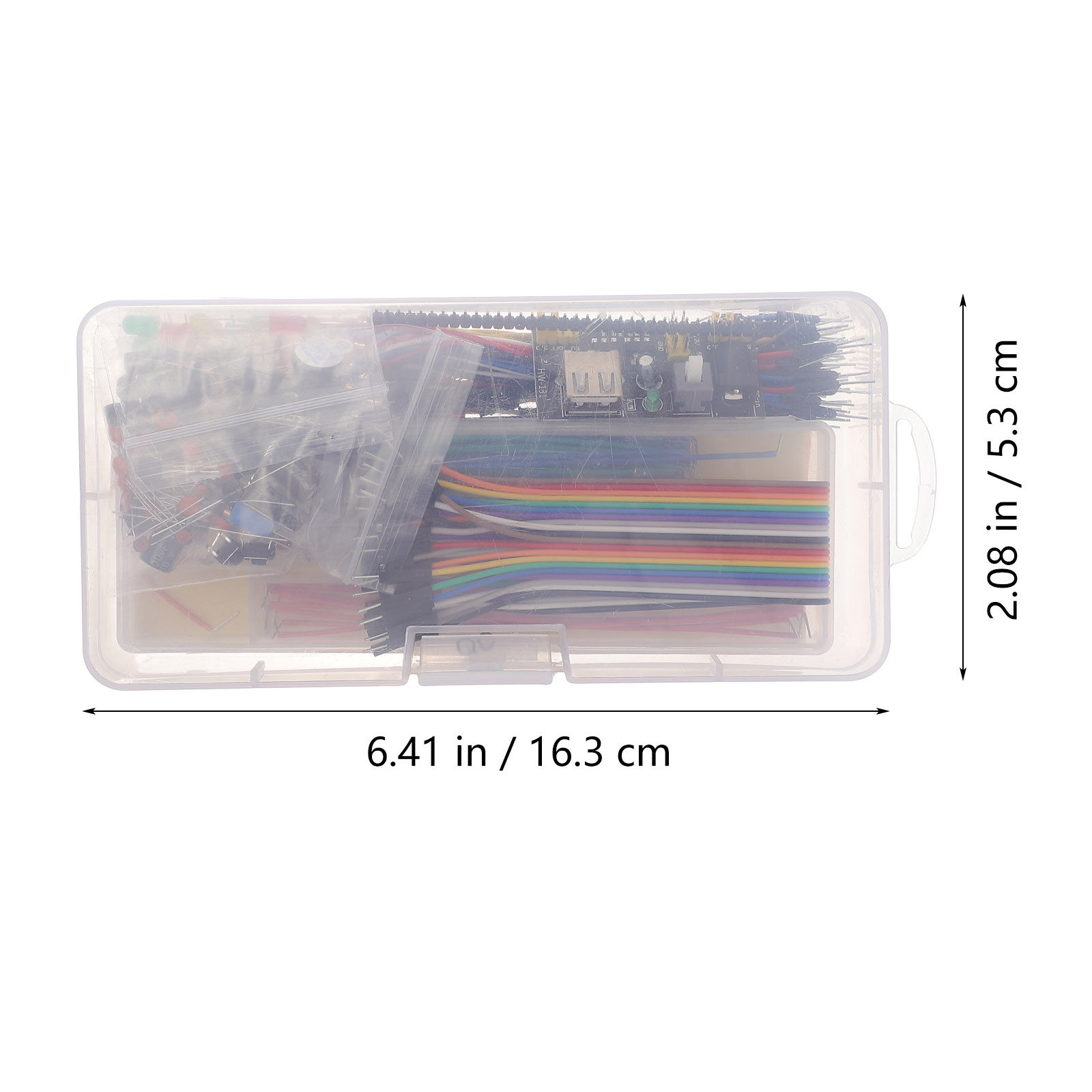 1Set Electronics Component Kit - Breadboard Jumper Wires Power Supply Kit review and price