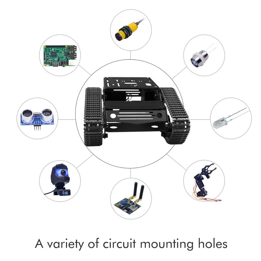 Smart Robot Car Tank Chassis K - Raspberry Pi Robot Platform Tank Chassis review and price
