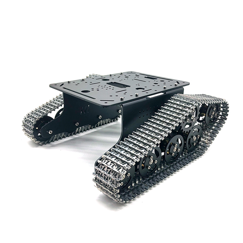 Metal 2WD Tank Chassis with Pl - Programmable Robotic Arm Kit Arduino review and price