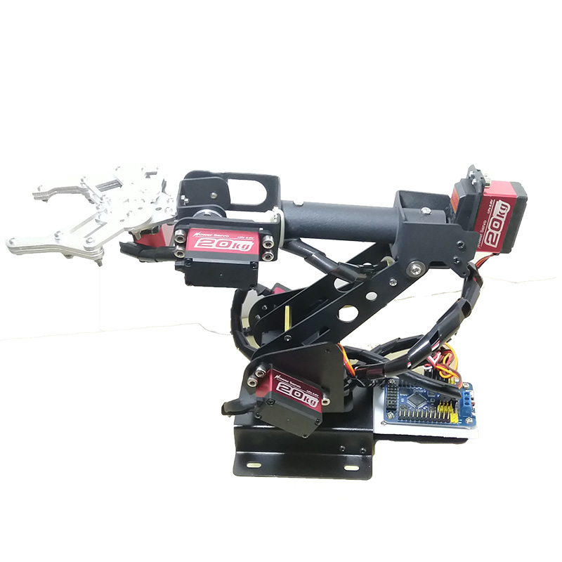 Ps2 Control 6 DOF Robotic Arm  - Programmable Robotic Arm Kit Arduino review and price