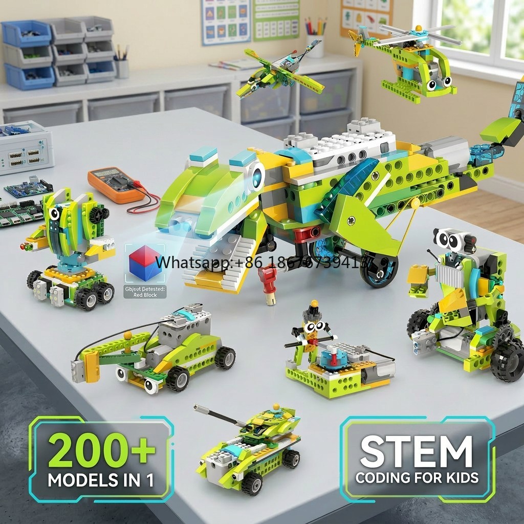 200 in 1 STEM Robotics Kit Rob - Stem Robot Building Kit Coding review and price