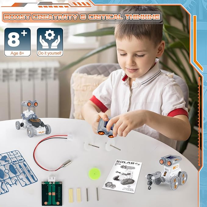 14 In 1 Solar Robot Building K - Solar Powered Robot Kit 14 In 1 review and price
