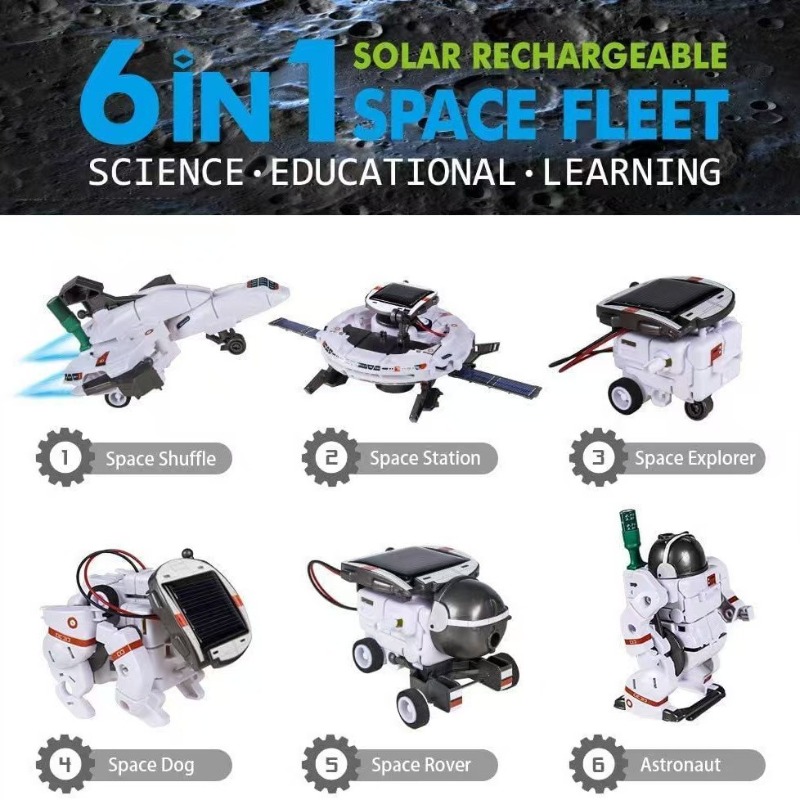 6-in-1 Solar Powered STEM Robo - Solar Powered Robot Kit 14 In 1 review and price