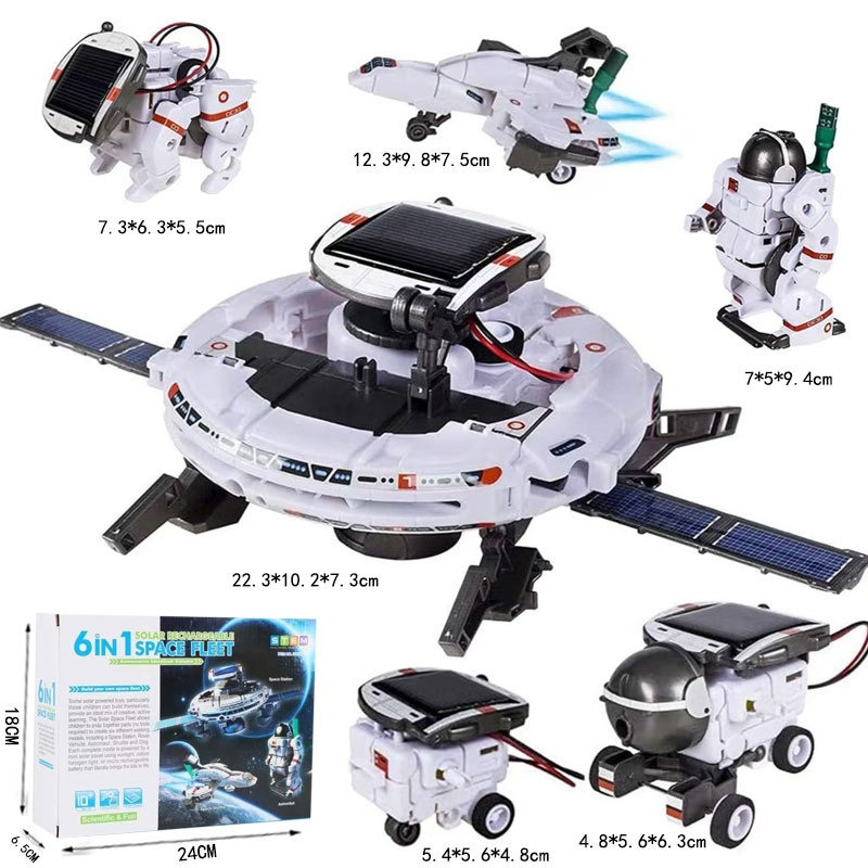 6-in-1 Solar Powered STEM Robo - Solar Powered Robot Kit 14 In 1 review and price