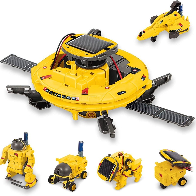 6-in-1 Solar Powered STEM Robo - Solar Powered Robot Kit 14 In 1 review and price