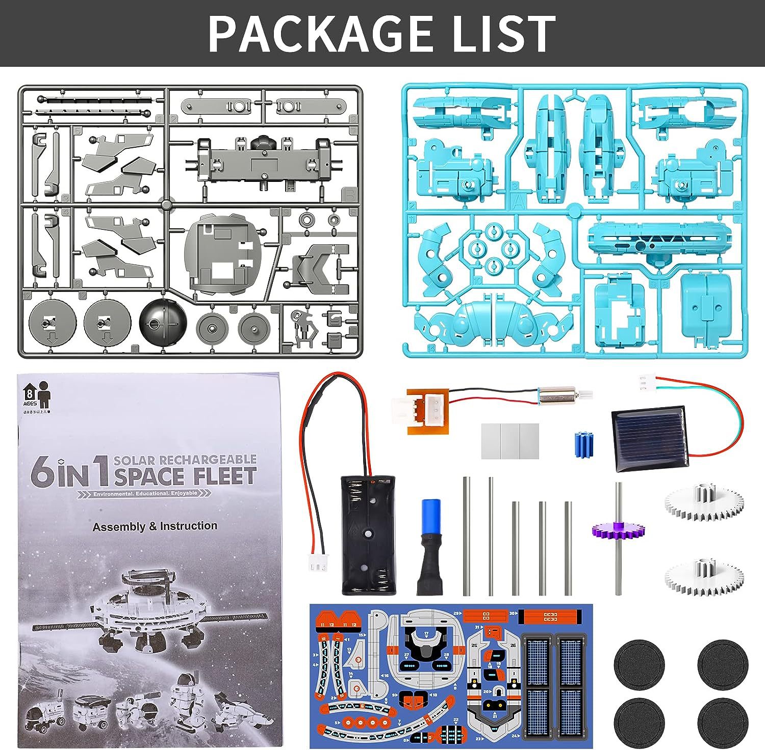 Assembling Robot Kit 6 in 1 Ed - Solar Powered Robot Kit 14 In 1 review and price