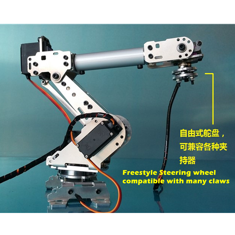 6 Dof Robotic Arm Project Mode - Programmable Robotic Arm Kit Arduino review and price