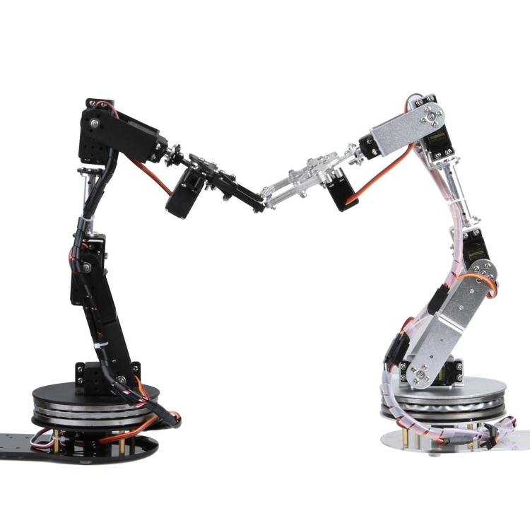 Silver 6 DOF Robotic Arm with  - Programmable Robotic Arm Kit Arduino review and price