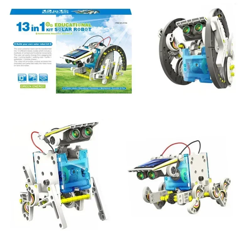 13 In 1 Solar Robot Kit STEM E - Solar Powered Robot Kit 14 In 1 review and price