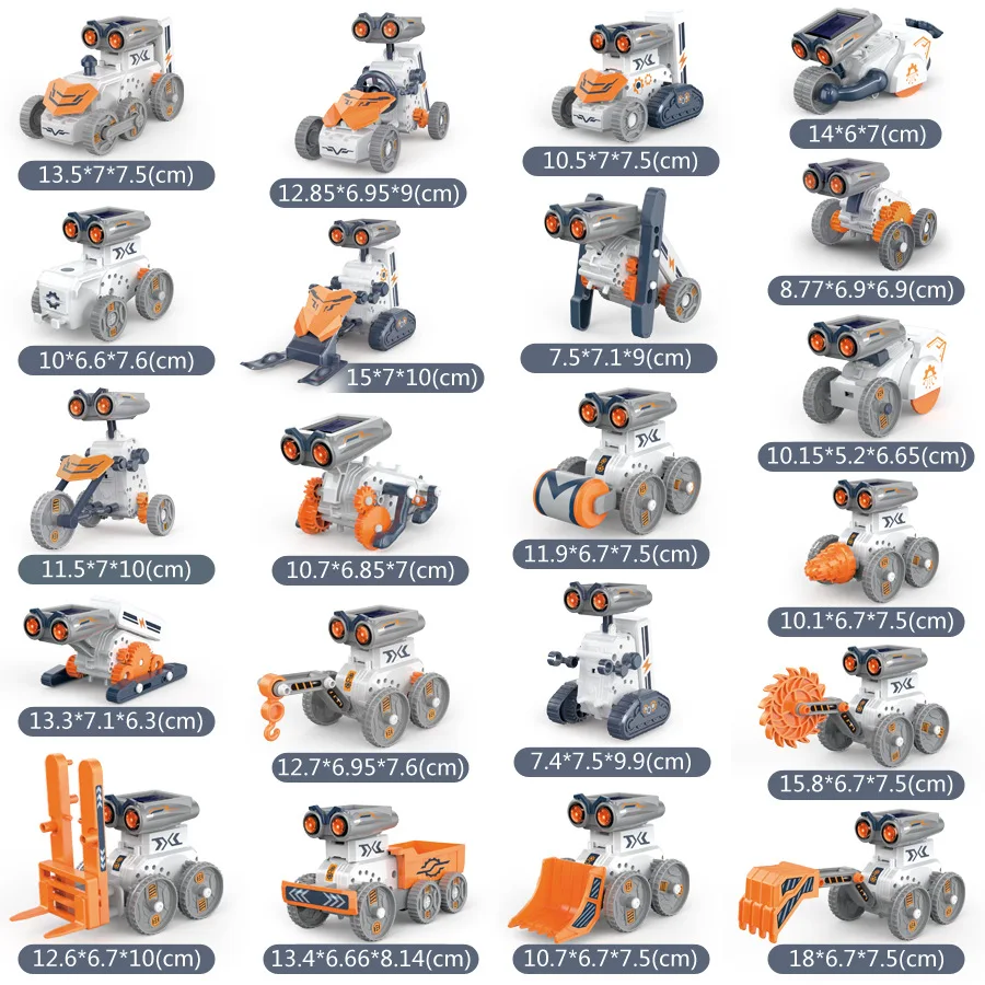 Solar Robot 21 in 1 DIY Buildi - Solar Powered Robot Kit 14 In 1 review and price