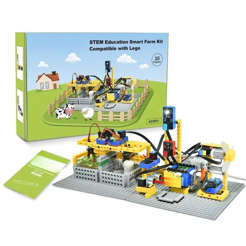 DIY Electronic STEM Smart Farm - Electronic Building Blocks Stem Kit review and price