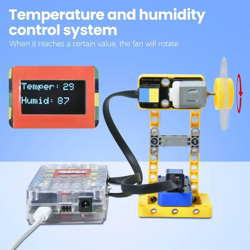 DIY Electronic STEM Smart Farm - Electronic Building Blocks Stem Kit review and price