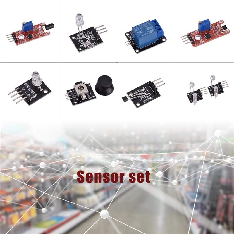 Starter Set Of 37-In-1 Sensor  - Arduino Sensor Kit 37 Modules Starter review and price