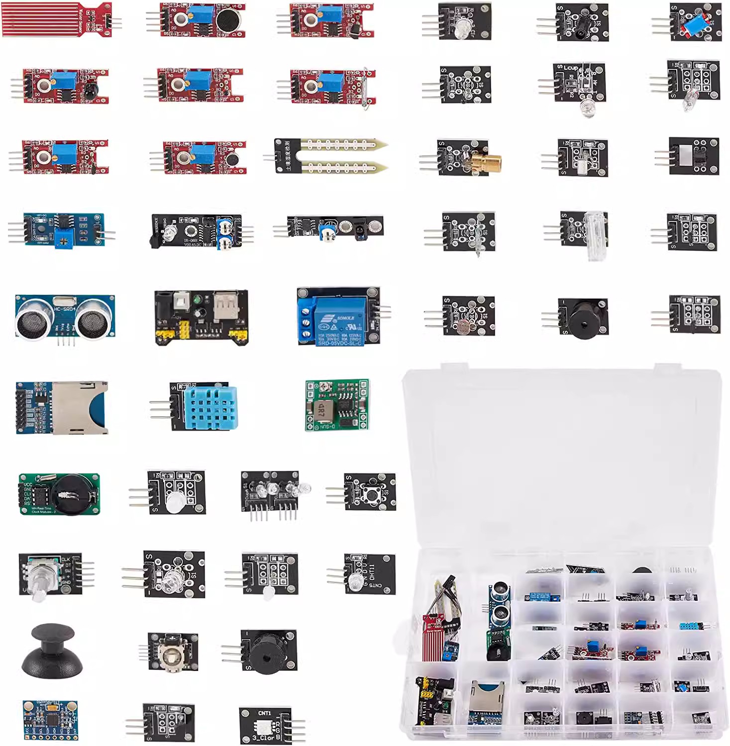 45 in 1 Sensors Modules Starte - Arduino Sensor Kit 37 Modules Starter review and price