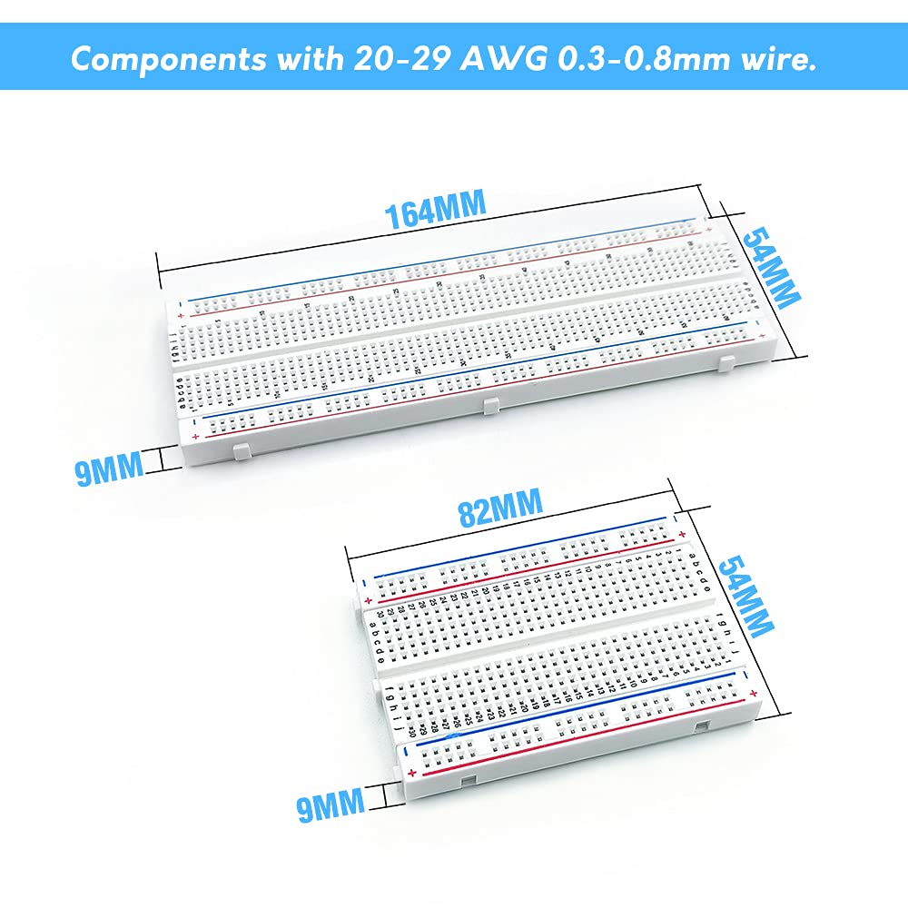 MB-102 Breadboard Power Module - Breadboard Jumper Wires Power Supply Kit review and price