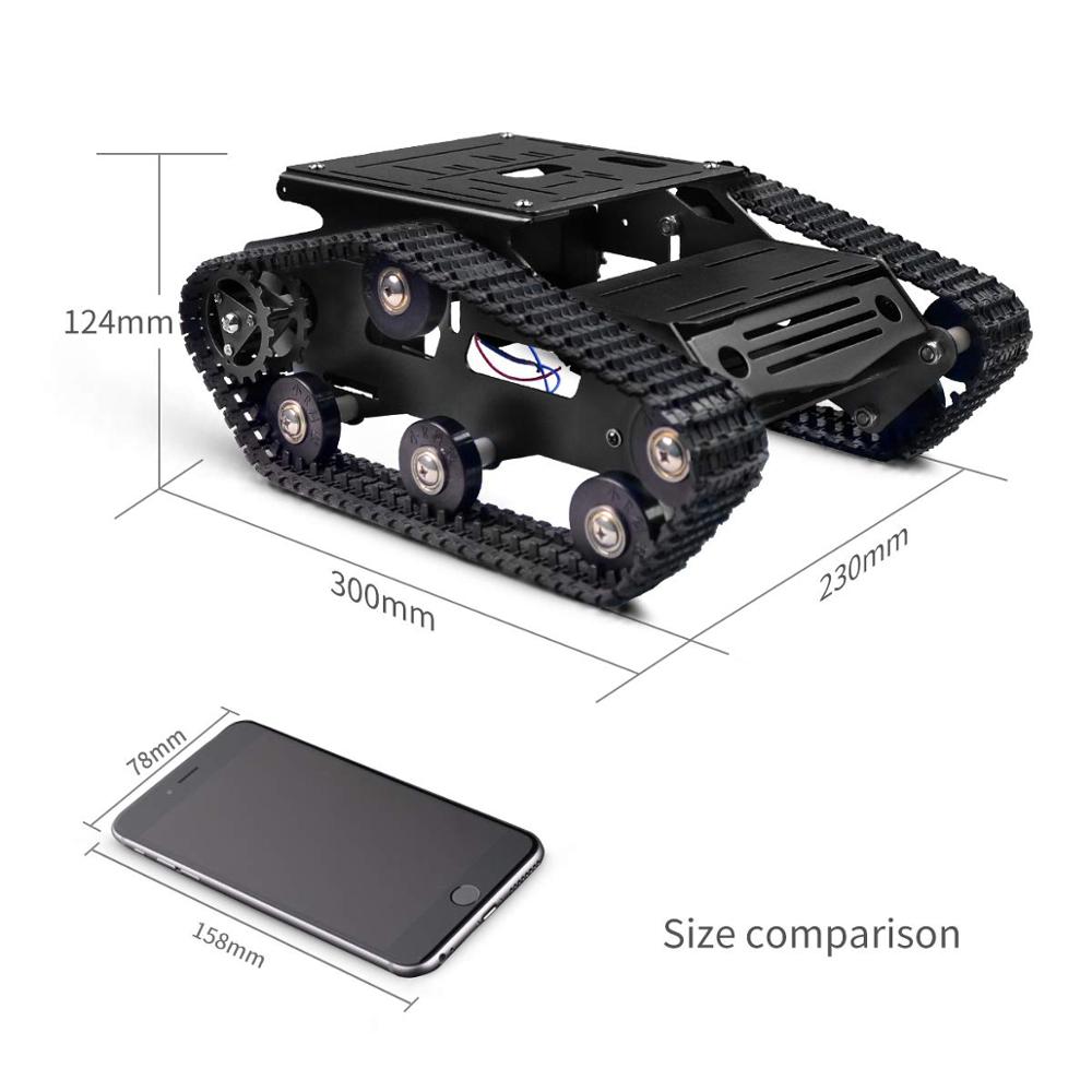 Smart Robot Car Tank Chassis K - Raspberry Pi Robot Platform Tank Chassis review and price