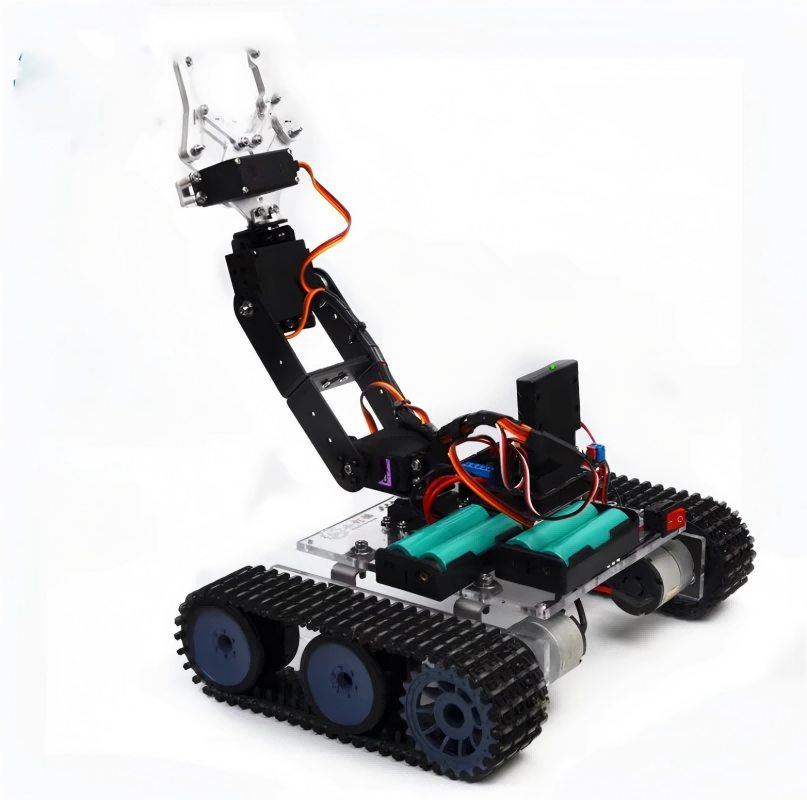 4 Dof Robotic Arm with RC Tank - Programmable Robotic Arm Kit Arduino review and price